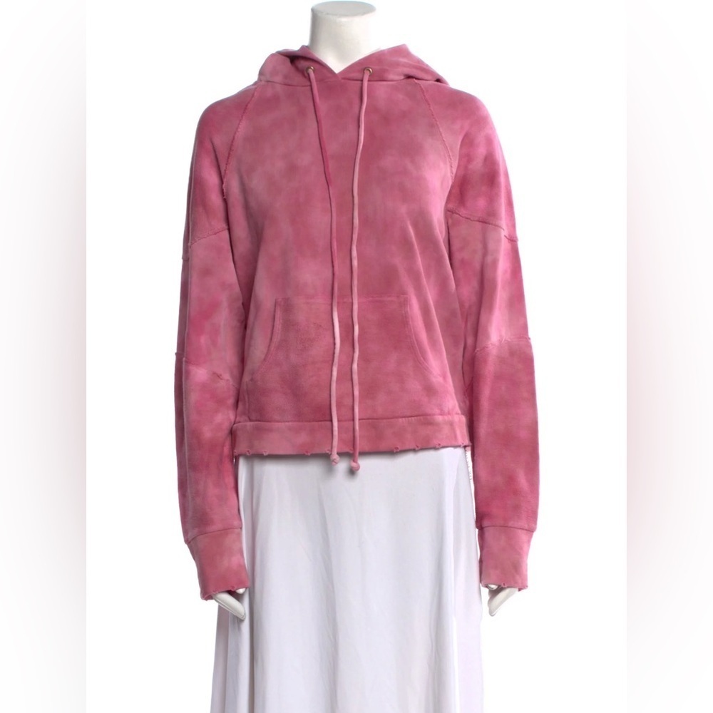 LoveShackFancy Pink Hoodie JacketA0482